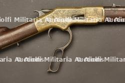 Carabine Winchester Model 1866 Saddle Ring Gravé — miniature 11
