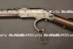 Saddle Ring Carabine Winchester Model 1873 Lever Action Rifle. — miniature 6