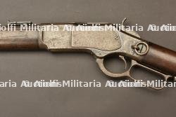 Saddle Ring Carabine Winchester Model 1873 Lever Action Rifle. — photo 13