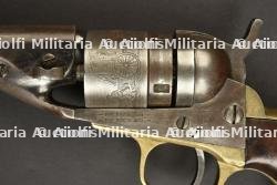 Revolver Colt Round Barrel Pocket Navy conversion Richards-Mason avec éjecteur — miniature 3