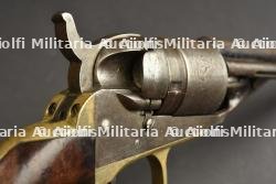 Revolver Colt Round Barrel Pocket Navy conversion Richards-Mason avec éjecteur — miniature 8