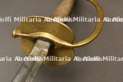 Sabre NCO guerre de Sécession. Fabrication Ames 1864. — miniature 3