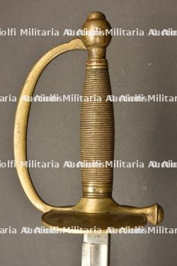 Sabre NCO guerre de Sécession. Fabrication Ames 1864. — miniature 4