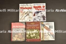 Lot mixte de cinq livres US Civil War / Weapons.