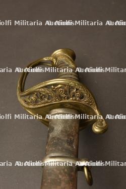 Épée d'état-major de guerre civile et d'officier de terrain modèle 1860 non réglementaire — miniature 3