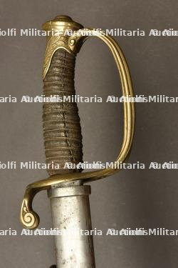Épée d'état-major de guerre civile et d'officier de terrain modèle 1860 non réglementaire — photo 4