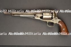 Revolver Remington New Model Army période Guerre de Sécession. Cadeau au Generalmajor de l'Union Grenville M. Dodge par Jay Gould. — miniature 15