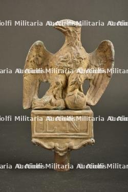 Aigle de drapeau de pavoisement Louis-Napoléon