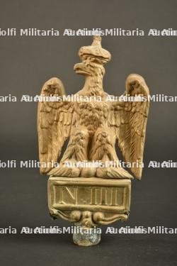 Petite aigle de drapeau de pavoisement Napoléon III