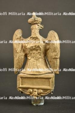 Petite aigle de drapeau de pavoisement Napoléon III — miniature 4