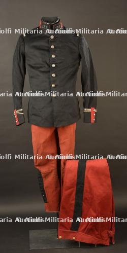 Uniforme d'officier du 138ème d'infanterie