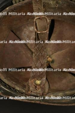 Casque Adrian 1915 infanterie nominatif — miniature 3