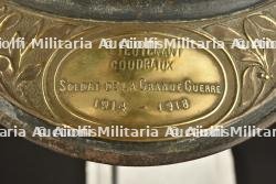 Casque Adrian 1915 infanterie nominatif — photo 5
