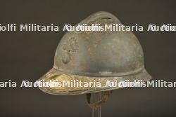 Casque Adrian 1915 infanterie nominatif — miniature 9