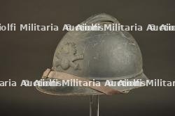 Casque Adrian 1915 artillerie — miniature 6