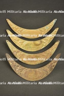 Ensemble de 4 plaques soldat de la grande guerre pour casque Adrian — photo 2