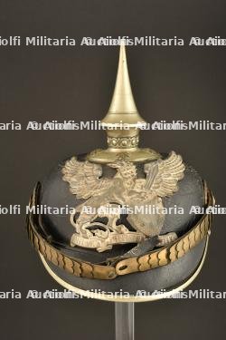Casque à pointe officier de pionnier badois — photo 1