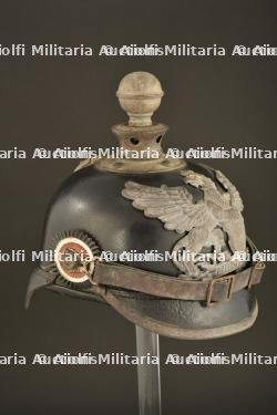 Casque à boule modèle 1915 troupe d'artilleur badois — photo 10