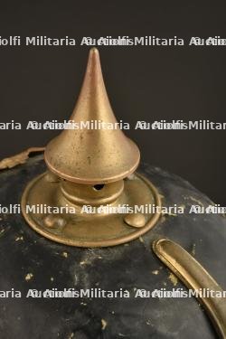 Casque à pointe en laiton badois — miniature 3