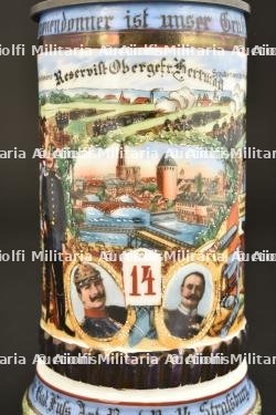 Chope de réserviste du FussArtillerie Rgt 14 de Strasbourg — photo 8