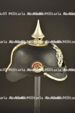 Casque à pointe troupe 1896 de réserviste de Pionier bavarois — miniature 9