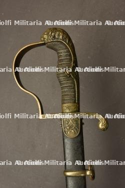 Sabre d'officier bavarois tête de lion d'un fabricant de Metz — miniature 9