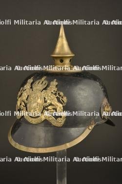 Casque à pointe en tôle Bing bavarois du 18 JR — photo 10