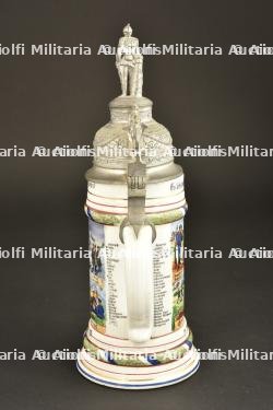 Chope de réserviste d'un tambour du 18ème régiment bavarois de Landau — miniature 4