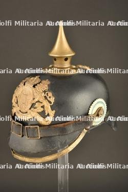 Casque à pointe 1896 bavarois du 21ème IR — miniature 11