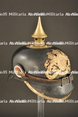 Casque à pointe 1896 bavarois du 21ème IR — miniature 12