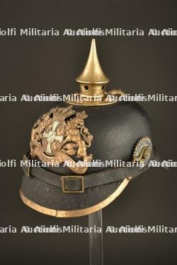 Casque à pointe 1896 de réserviste bavarois du 22 iR — miniature 10