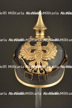 Casque à pointe 1895 Peninsula Waterloo du Fusilier Regiment 73 de Hannovre