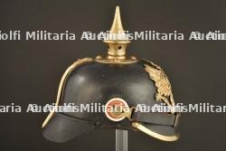 Casque à pointe 1895 Peninsula Waterloo du Fusilier Regiment 73 de Hannovre — miniature 9