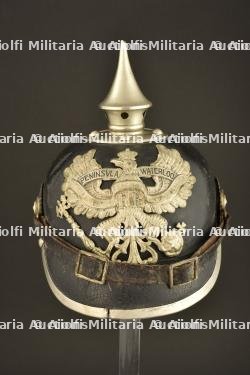 Casque à pointe troupe modèle 1895 du 10ème Pionier de Hannovre, PENINSULA WATERLOO — miniature 1