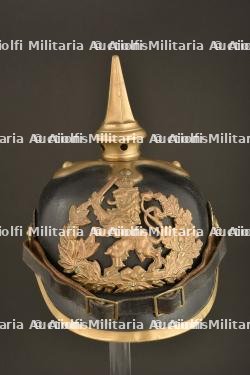 Casque à pointe 1895 du 116ème hessois