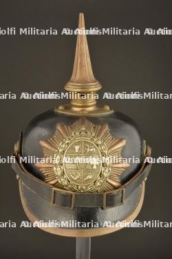 Casque à pointe modèle 1895 du Mecklenburg Schwerin