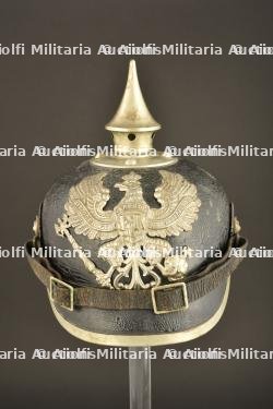 Casque à pointe 1895 du 21ème pionnier, troupe — photo 1