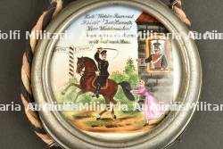 Gourde de réserviste en porcelaine pour le 7ème régiment de Uhlans — photo 5