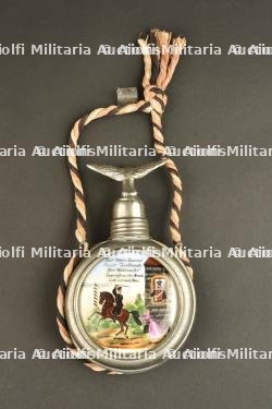 Gourde de réserviste en porcelaine pour le 7ème régiment de Uhlans — miniature 6