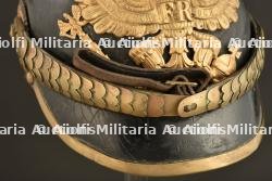 Casque à pointe modèle 1895 de la 15ème Train Abteilung de Strasbourg Alsace — miniature 14