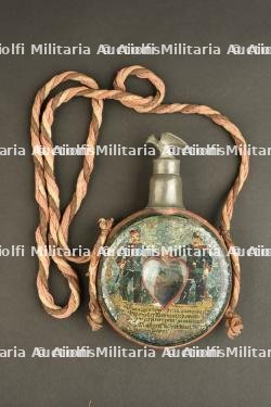 Gourde de réserviste en verre et tôle du JR 29 de Trier — miniature 7
