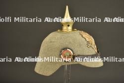 Casque à pointe ersatz en feutre de réserviste prussien — photo 6