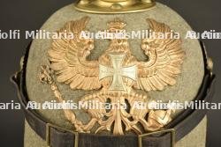 Casque à pointe ersatz en feutre de réserviste prussien — photo 9
