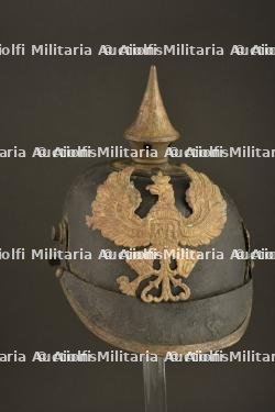 Relique de casque à pointe troupe 1895 prussien