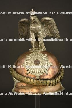 Casque de Garde du Corps troupe modèle 1867 / 70 en grande tenue