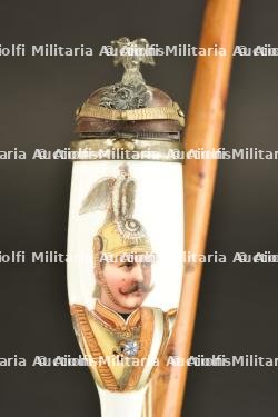 Pipe patriotique à l'effigie de Guillaume II en tenue de Garde du Corps — miniature 4