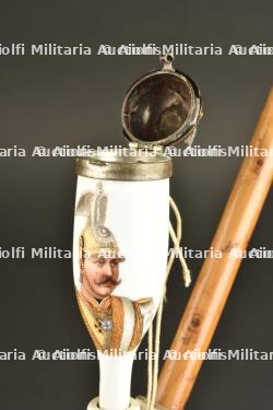 Pipe patriotique à l'effigie de Guillaume II en tenue de Garde du Corps — photo 5