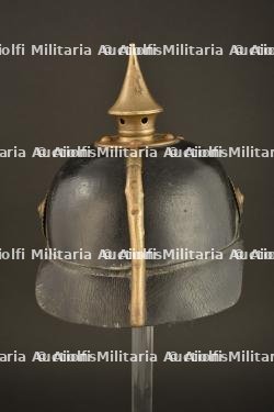Casque à pointe 1895 de réserviste prussien du JR166 de Bitche en Moselle — miniature 8