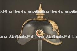 Casque à pointe 1895 de réserviste prussien du JR166 de Bitche en Moselle — miniature 10