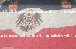 Grand drapeau impérial allemand, drapeau de service d'Alsace Lorraine annexées